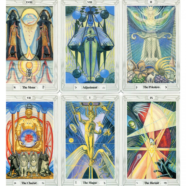 Karty Tarot Cartamundi Crowley THOTH TAROT Standard 78 kart (4250375110118) - obraz 2