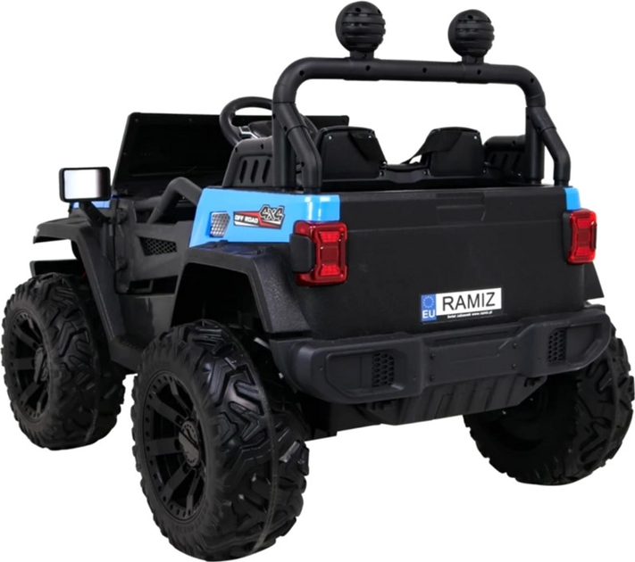 Електромобіль для дітей Ramiz Jeep Master Of Terain Блакитний (5903864914450) - зображення 5