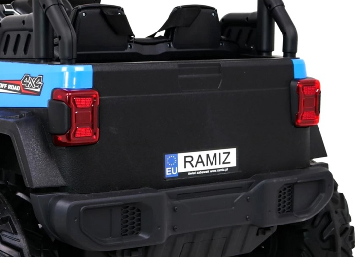Електромобіль для дітей Ramiz Jeep Master Of Terain Блакитний (5903864914450) - зображення 10