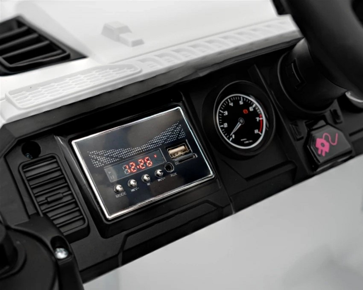 Samochód elektryczny dla dzieci Ramiz Jeep Off Road Speed Biały (5903864940435) - obraz 10