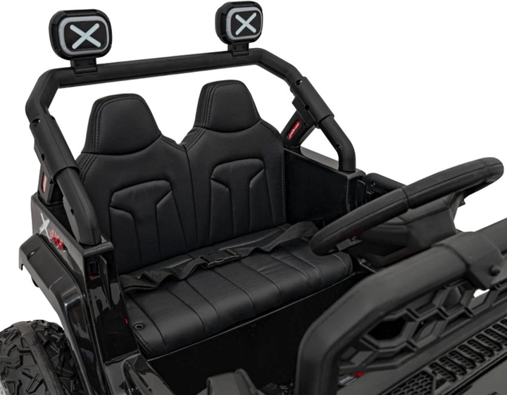 Samochód elektryczny dla dzieci Ramiz Jeep Off Road Speed Czarny (5903864940398) - obraz 12