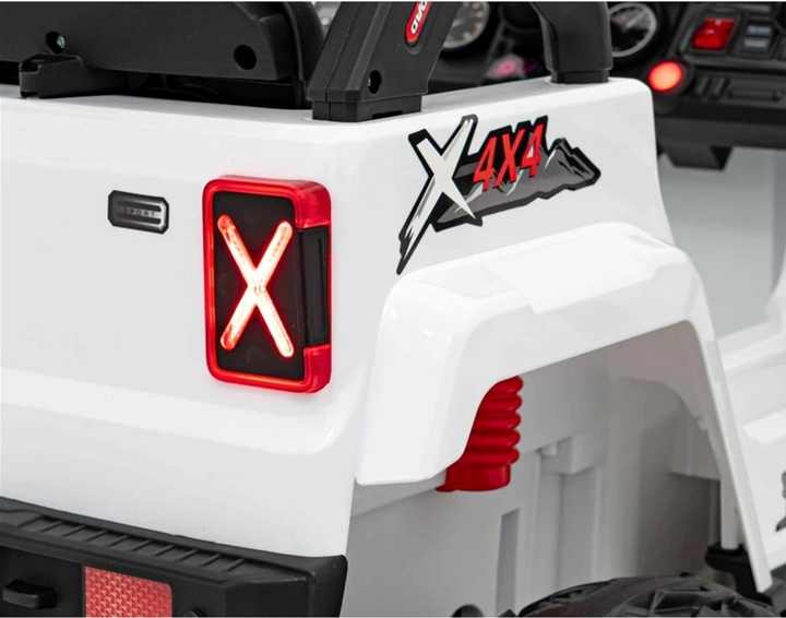 Samochód elektryczny dla dzieci Ramiz Jeep Off Road Speed Biały (5903864940435) - obraz 13