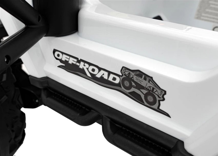 Samochód elektryczny dla dzieci Ramiz Jeep Off Road Speed Biały (5903864940435) - obraz 14