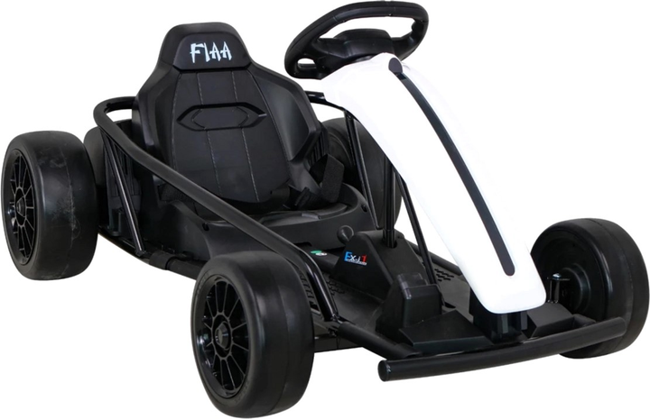Електрокарт для дітей Ramiz FX1 Drift Master Білий (5903864913750) - зображення 7