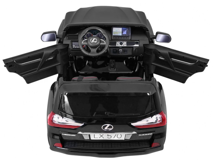 Електромобіль для дітей Ramiz Lexus LX570 Чорний (5903864904994) - зображення 9