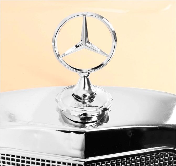 Електромобіль для дітей Ramiz Mercedes Benz 300S Retro Чорний (5903864907025) - зображення 6