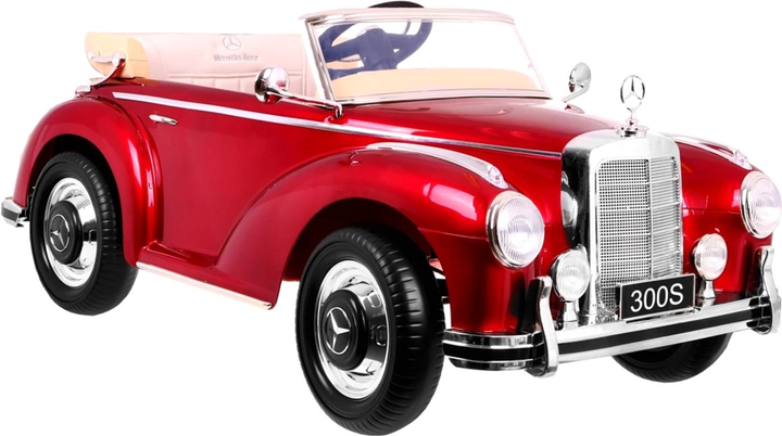Електромобіль для дітей Ramiz Mercedes Benz 300S Retro Червоний (5903864907018) - зображення 3