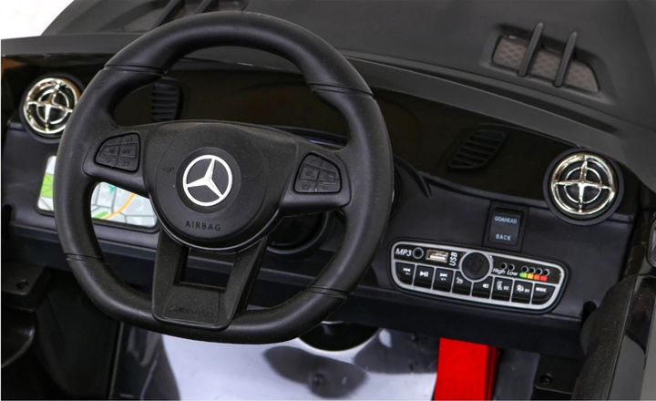 Електромобіль для дітей Ramiz Mercedes Benz AMG SL65 S Чорний (5903864952346) - зображення 7
