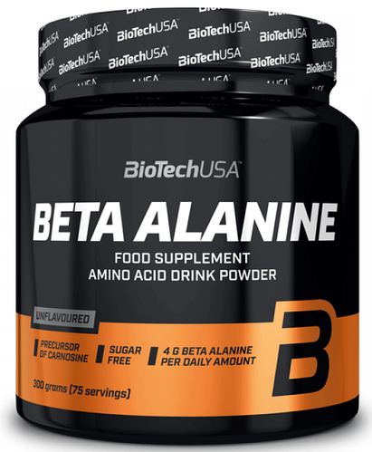 Бета-аланин BioTech Beta-Alanine 300 грамм Без вкуса - Фото 1 Бета-аланин BioTech Beta-Alanine 300 грамм Без вкуса - изображение 1