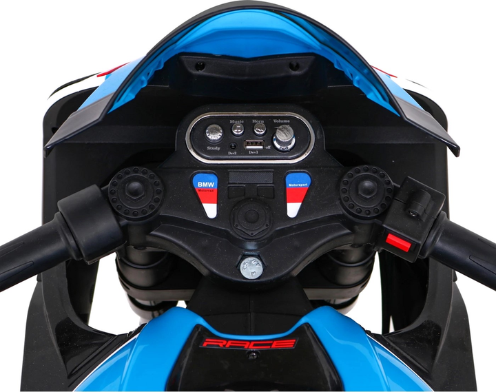 Електромотоцикл для дітей BMW HP4 Білий (5903864952865) - зображення 7