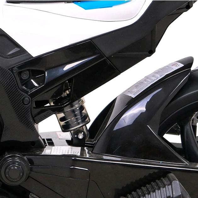 Електромотоцикл для дітей BMW HP4 Білий (5903864952865) - зображення 11