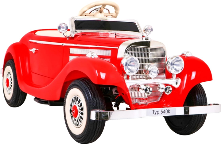 Електромобіль для дітей Ramiz Mercedes Benz Retro 540A Червоний (5903864913866) - зображення 13