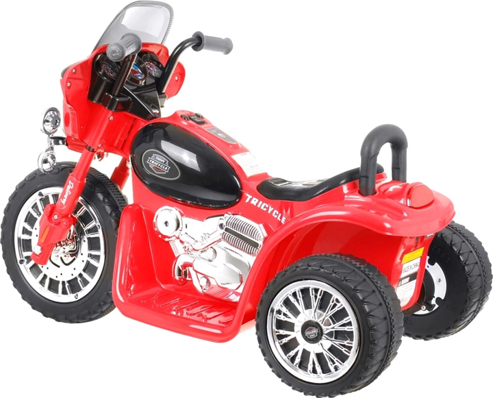 Електромотоцикл для дітей Ramiz Chopper Червоний (5903864906806) - зображення 3