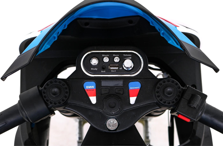 Електромотоцикл для дітей BMW HP4 Синій (5903864952841) - зображення 7