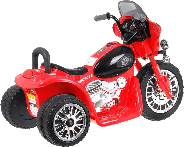 Електромотоцикл для дітей Ramiz Chopper Червоний (5903864906806) - зображення 4