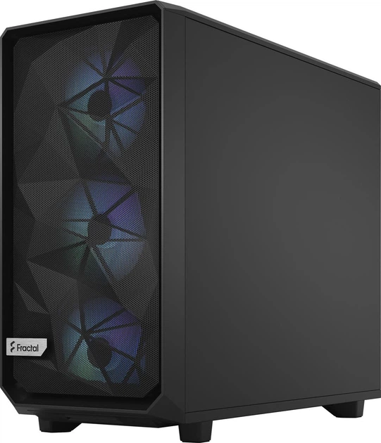 Корпус Fractal Design Meshify 2 RGB Black TG Light tint (FD-C-MES2A-06) - Фото 3 Корпус Fractal Design Meshify 2 RGB Black TG Light tint (FD-C-MES2A-06) - изображение 3