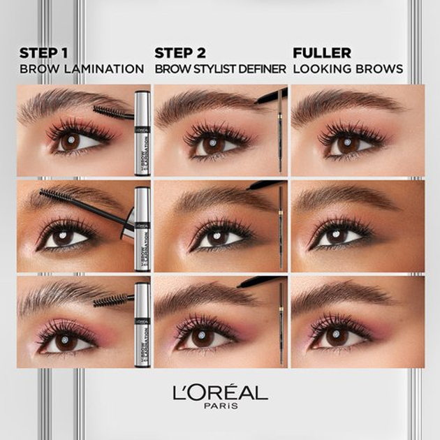 Гель для брів​ L'Oreal Paris Infailible Brow Lamination 5 мл (3600524136987) - зображення 5