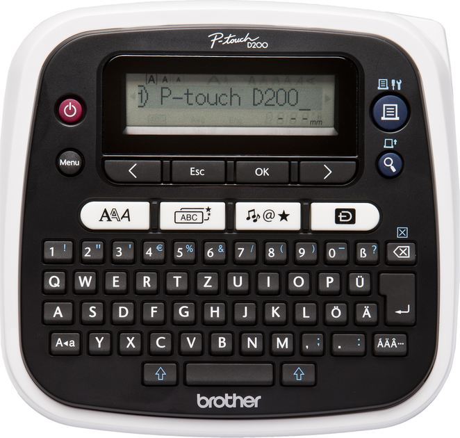 Принтер етикеток Brother PT-D200BWVP (PTD200BWVPG1) - Фото 1 Принтер етикеток Brother PT-D200BWVP (PTD200BWVPG1) - изображение 1