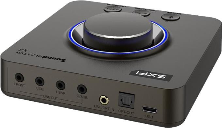 Звукова карта зовнішня Creative Sound Blaster X4 (70SB181500000) - изображение 3