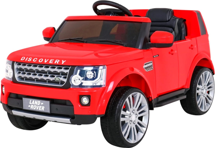 Samochód elektryczny Ramiz Land Rover Discovery Czerwony (5903864913354) - obraz 1