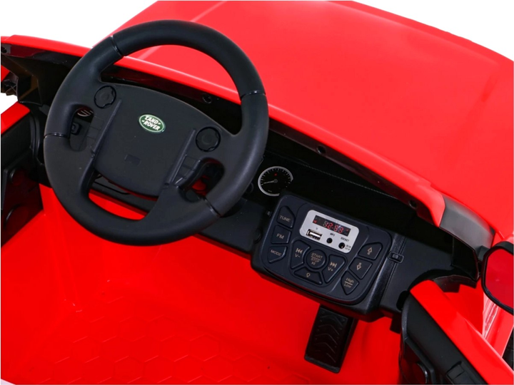 Електромобіль для дітей Ramiz Land Rover Discovery Червоний (5903864913354) - зображення 9