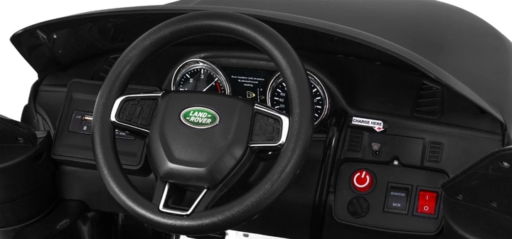 Електромобіль для дітей Ramiz Land Rover Discovery 25 Вт Чорний (5903864905656) - зображення 11