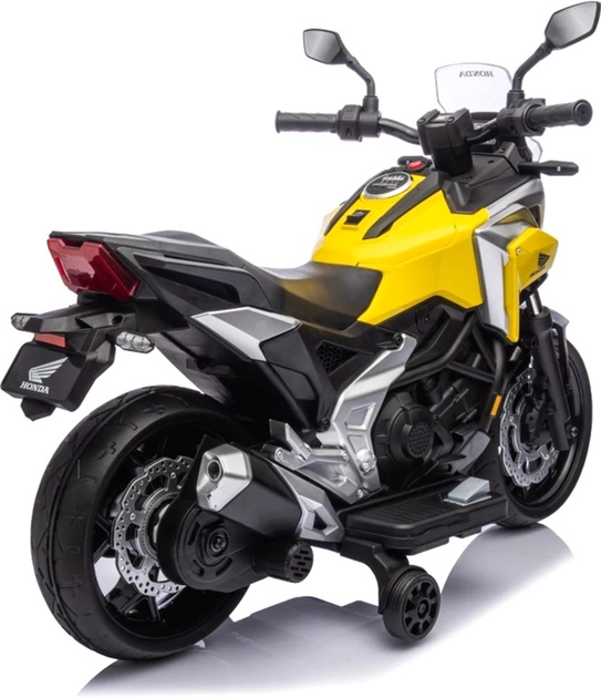 Motocykl elektryczny dla dzieci Ramiz Honda NC750X Żółty (5903864941173) - obraz 6
