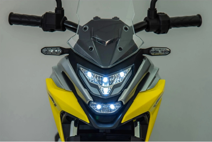Motocykl elektryczny dla dzieci Ramiz Honda NC750X Żółty (5903864941173) - obraz 19