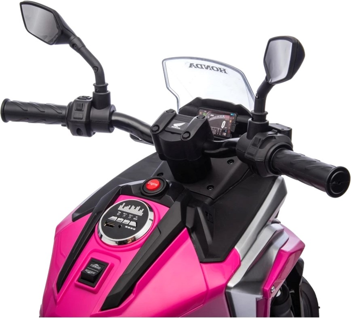 Електромотоцикл для дітей Ramiz Honda NC750X Рожевий (5903864941197) - зображення 18