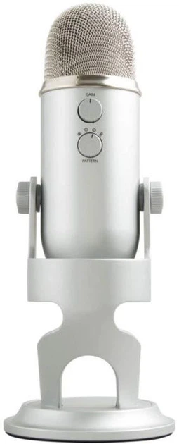 Мікрофон для ПК/ для стрімінгу, підкастів Blue Microphones Yeti Silver - изображение 4