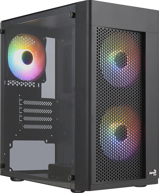 Корпус AeroCool Hexform Black (Hexform-G-BK-v2) - изображение 1