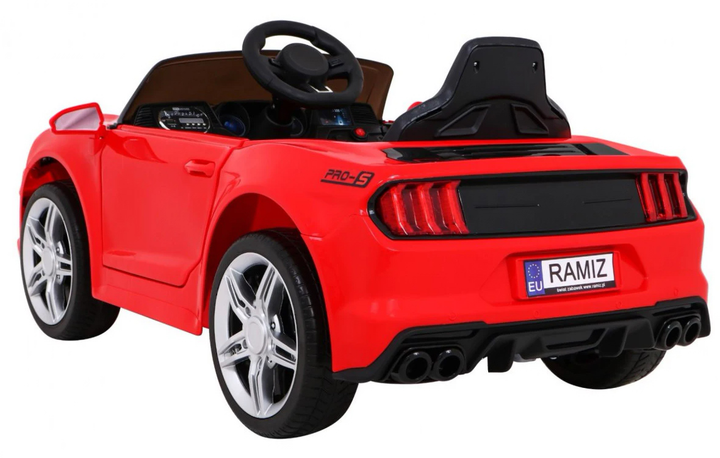 Samochód elektryczny dla dzieci Ramiz GT Sport Czerwony (5903864904307) - obraz 5