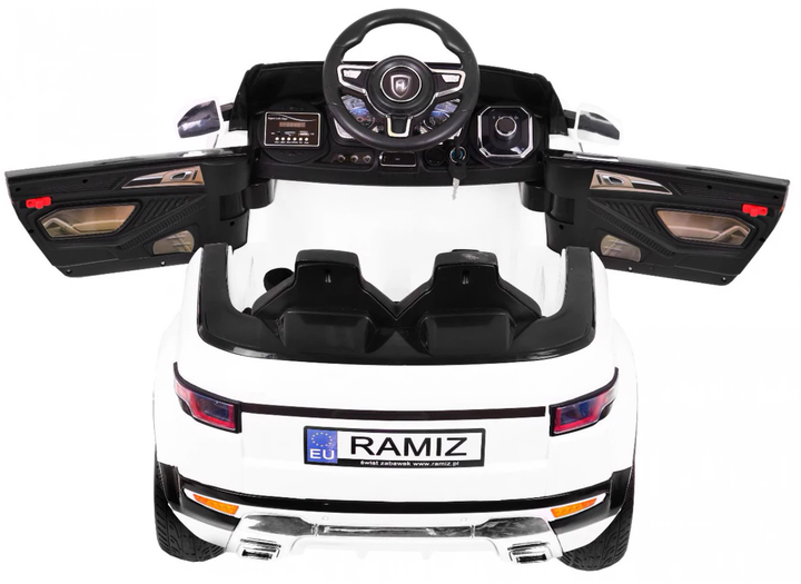 Samochód elektryczny dla dzieci Ramiz Rapid Racer Biały (5903864905441) - obraz 5