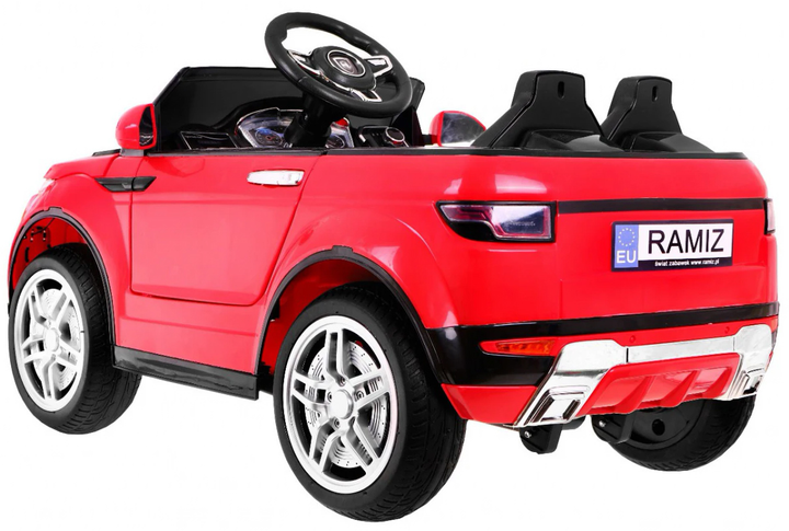 Samochód elektryczny dla dzieci Ramiz Rapid Racer Czerwony (5903864905458) - obraz 3