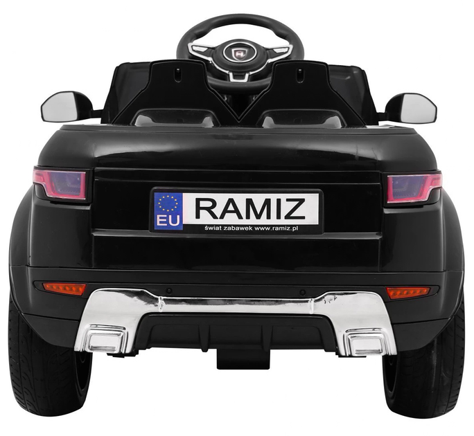 Samochód elektryczny dla dzieci Ramiz Rapid Racer Czarny (5903864905465) - obraz 6