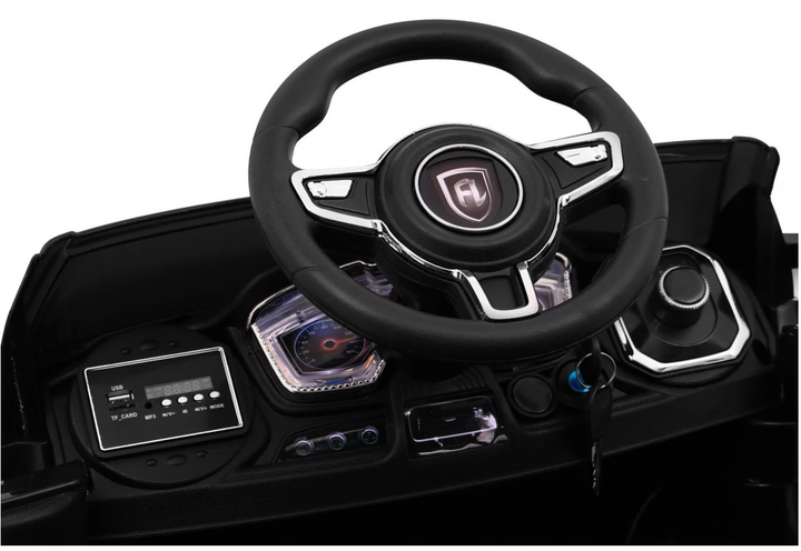 Samochód elektryczny dla dzieci Ramiz Rapid Racer Czarny (5903864905465) - obraz 8
