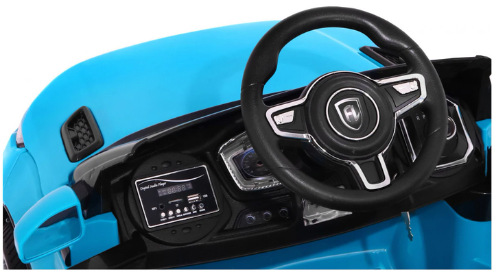 Samochód elektryczny dla dzieci Ramiz Rapid Racer Niebieski (5903864905472) - obraz 6
