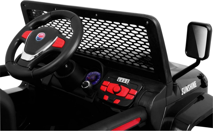 Електромобіль для дітей позашляховий Ramiz Raptor Drifter 4 x 4 Чорний (5903864907162) - зображення 3