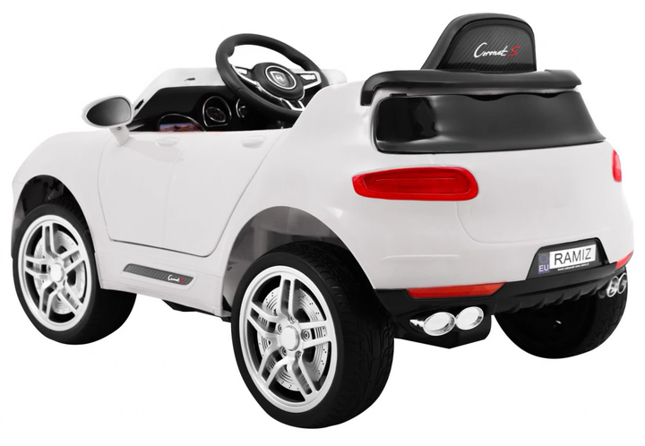 Електромобіль для дітей Ramiz Turbo-S Білий (5903864905311) - зображення 5