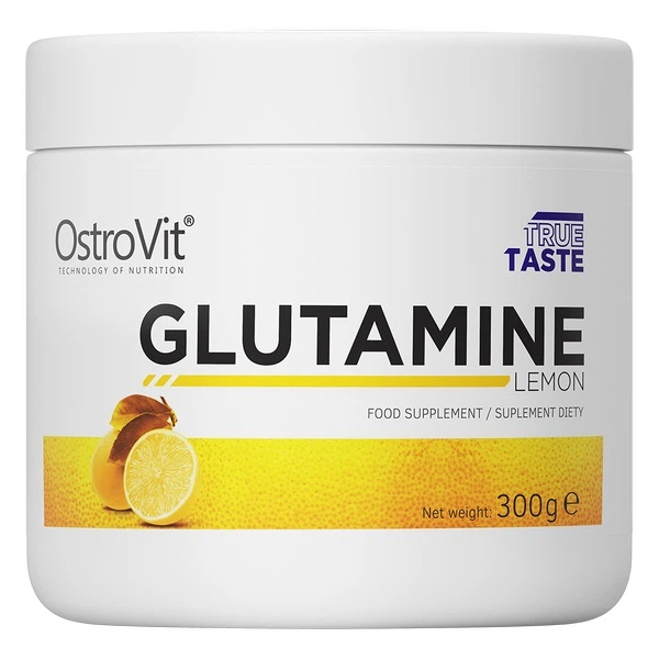 OstroVit Glutamine 300 g Лимон - Фото 1 OstroVit Glutamine 300 g Лимон - зображення 1