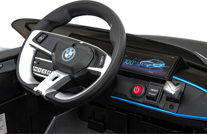 Samochód elektryczny dla dzieci Ramiz BMW i4 Czarny (5903864955897) - obraz 4