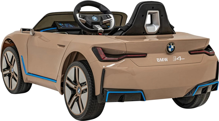 Samochód elektryczny Ramiz BMW i4 Złoty (5903864955927) - obraz 2