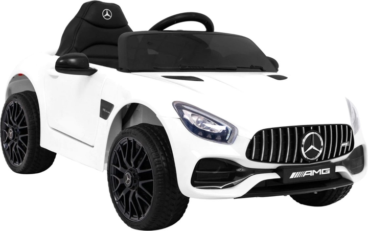 Електромобіль для дітей Ramiz Mercedes Benz GT Білий (5903864914153) - зображення 10