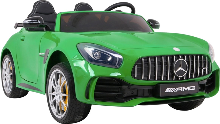 Електромобіль для дітей Ramiz Mercedes Benz GT R Зелений лакований (5903864905748) - зображення 9