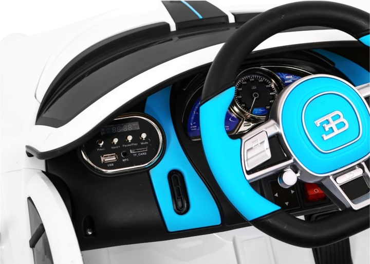 Електромобіль для дітей Ramiz Bugatti Divo Білий (5903864905755) - зображення 6