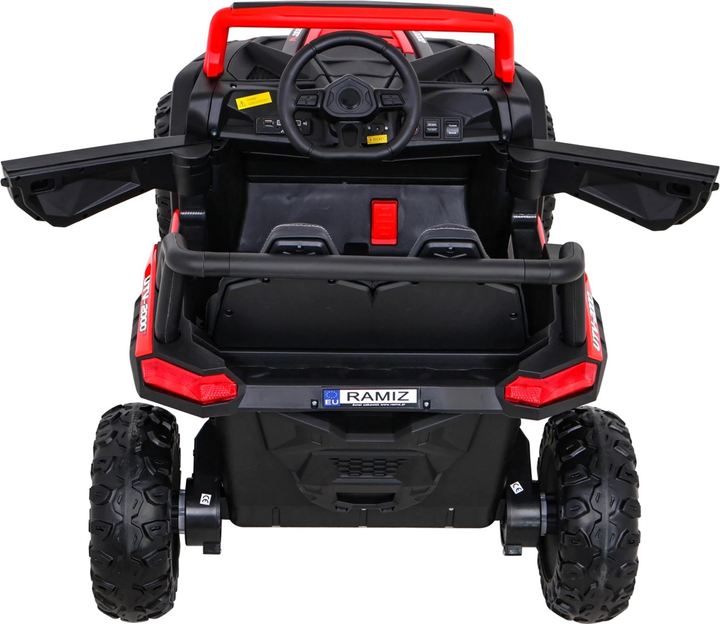 Samochód elektryczny dla dzieci Ramiz Buggy UTV 2000M Racing Czerwony (5903864952315) - obraz 7