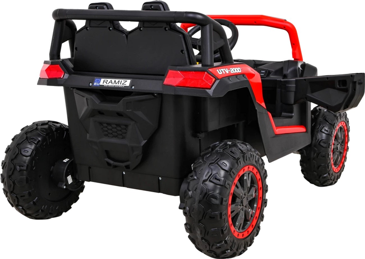 Samochód elektryczny dla dzieci Ramiz Buggy UTV 2000M Racing Czerwony (5903864952315) - obraz 8