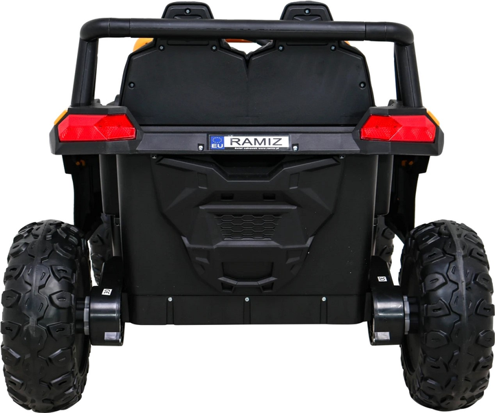 Samochód elektryczny dla dzieci Ramiz Buggy UTV 2000M Racing Złoty (5903864952285) - obraz 6