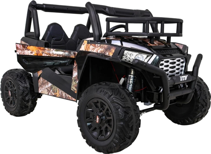 Samochód elektryczny dla dzieci terenowy Ramiz Buggy UTV Czarny (5903864914566) - obraz 8