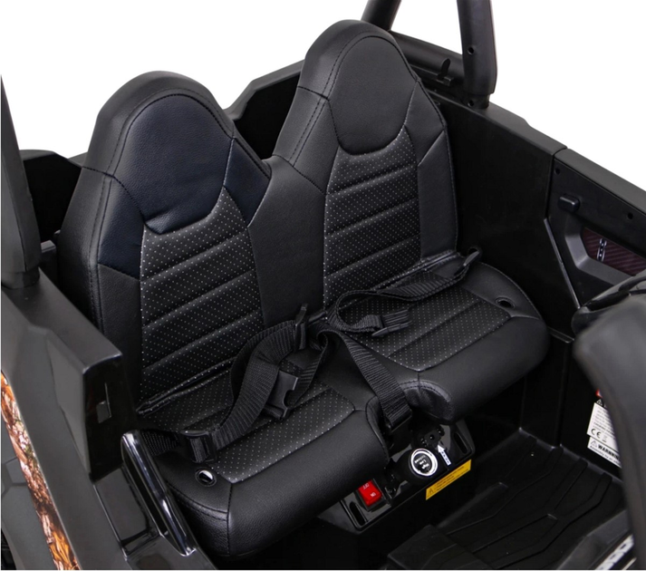 Samochód elektryczny dla dzieci terenowy Ramiz Buggy UTV Czarny (5903864914566) - obraz 10